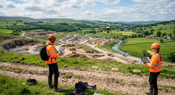 Boost project efficiency with precision drone surveys in the UK