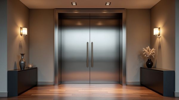 Choose modern steel doors for high-end aesthetic and durability