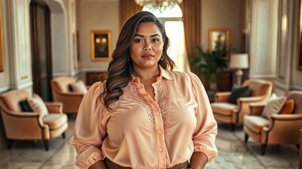 Discover the Finest Plus Size Blouses for Chic Sophistication