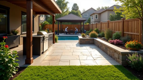 Landscaping and construction: transforming outdoor spaces with design