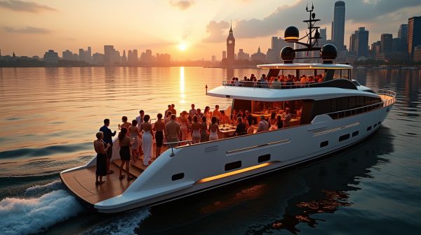 Make your event unforgettable with yacht party rental in London