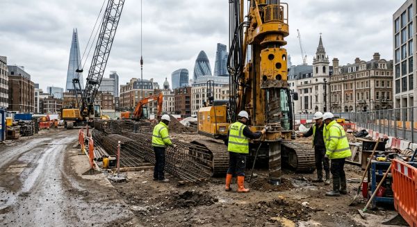 Top London piling firms delivering budget-friendly options